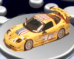 Modellauto Galerie - drehende Corvette
